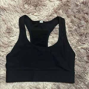 Fabletics Classic Black Sports Bra